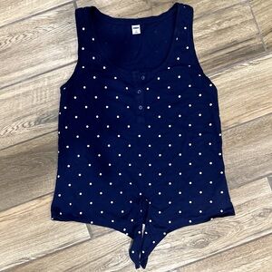 EC Old Navy Tie Front Tank Top